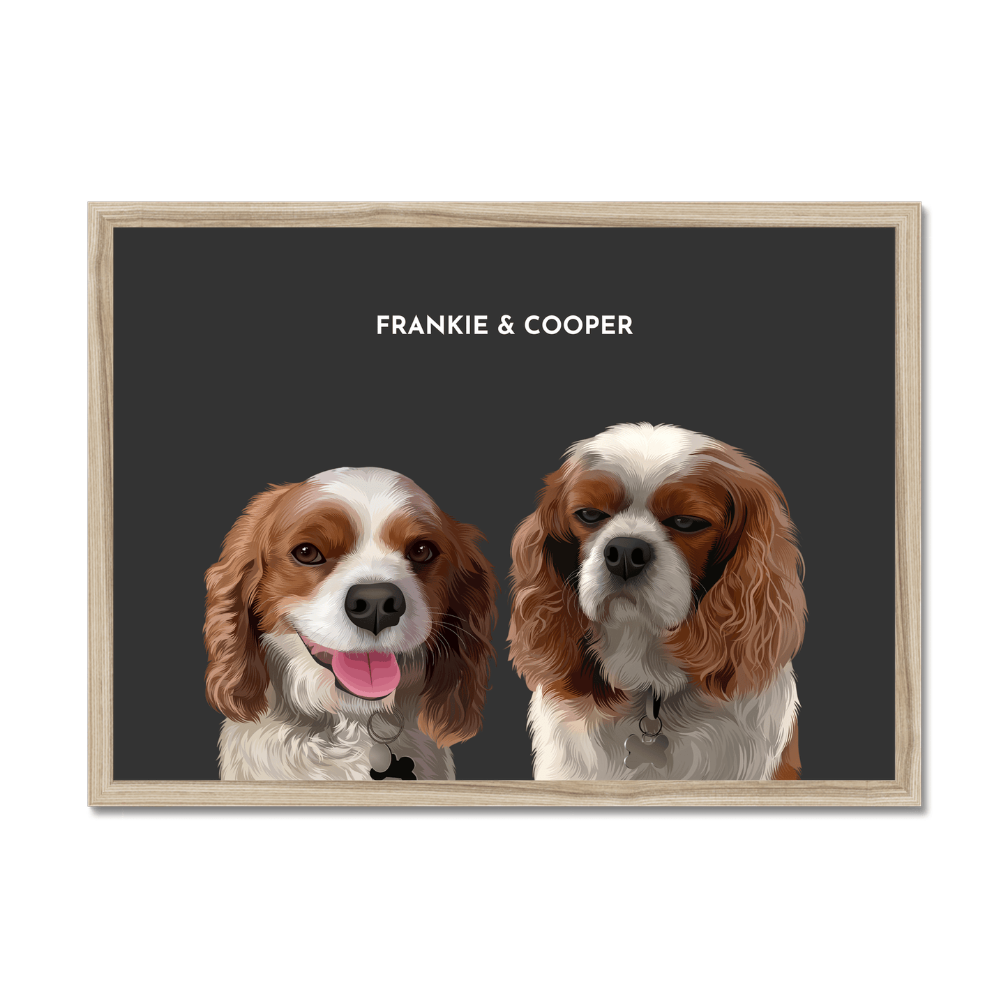 Custom Two-Pet Portrait