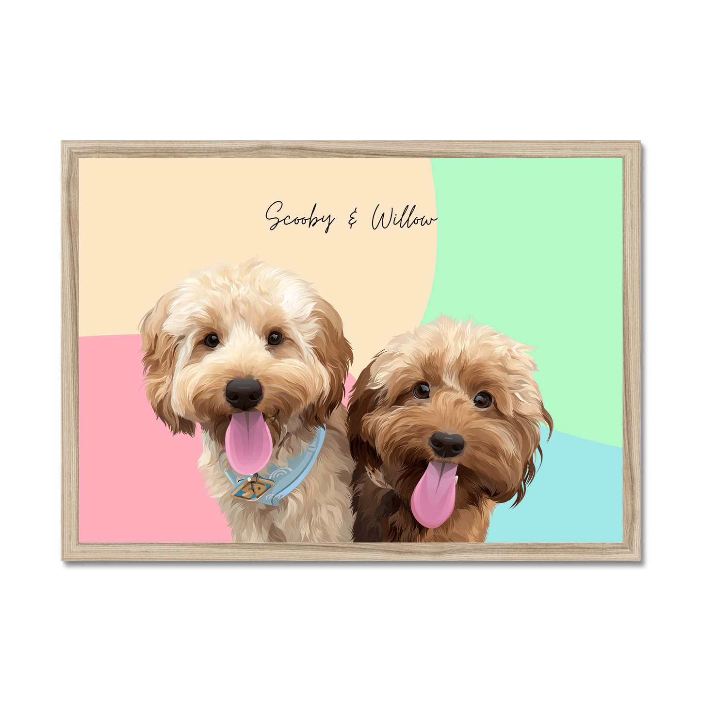 Custom Two-Pet Portrait