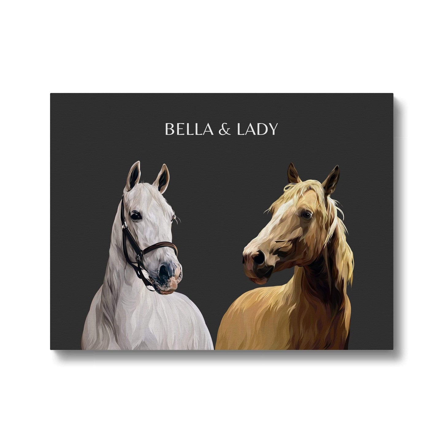 Custom Pet Portrait Canvas