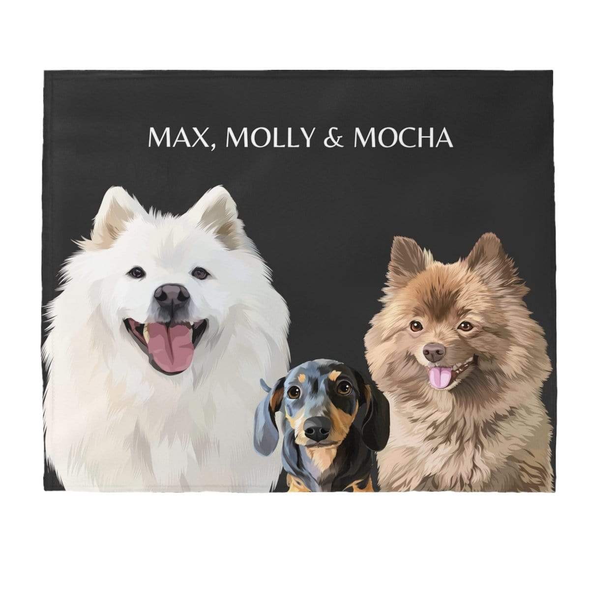 Custom Pet Blankets