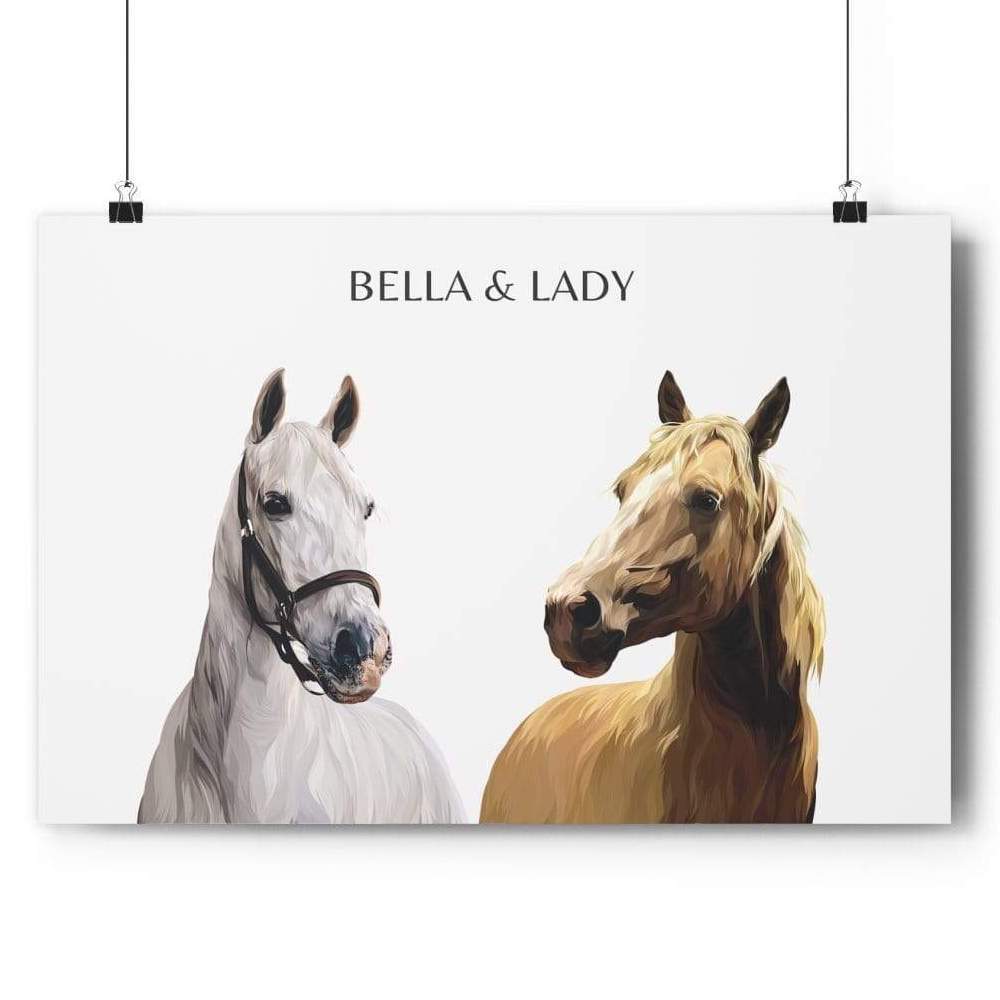 Custom Horse Portrait