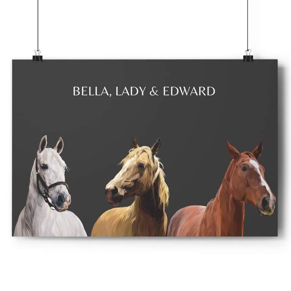 Custom Horse Portrait