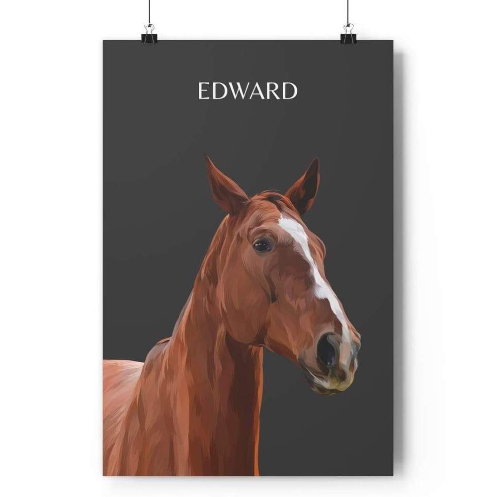 Custom Horse Portrait