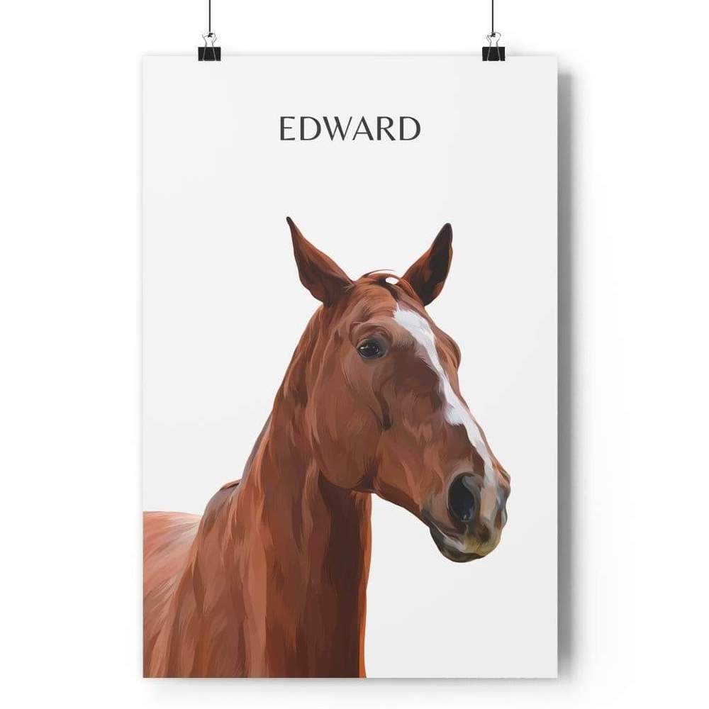 Custom Horse Portrait