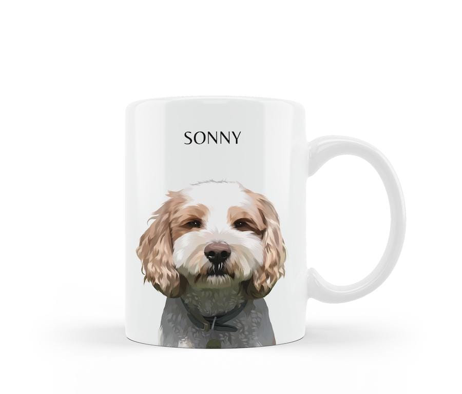 Custom dog cheap mug